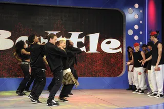 Push It to the Limit - Dance Off between W.O.W. competitors 24K and Generation X at 106 &amp; Park, July 11, 2012. (Photo: John Ricard / BET).