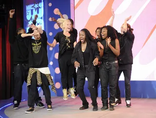 And the Winners Are... - W.O.W. winners 24K at 106 &amp; Park, July 11, 2012. (Photo: John Ricard / BET).