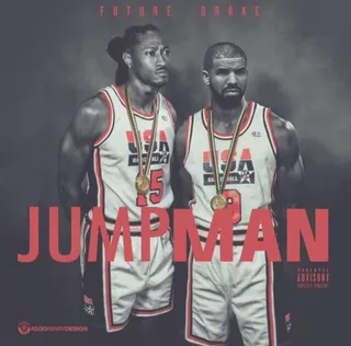DRAKE &amp; FUTURE - JUMPMAN&nbsp;&nbsp;&nbsp;&nbsp;&nbsp;&nbsp;&nbsp;&nbsp; - Them boys are sure up to something with this one. This collab blasted on max volume from everyone’s stereo day and night. Can you blame us?(Photo: Cash Money Records, Epic Records, Freebandz, Republic Records, Young Money Entertainment)&nbsp;&nbsp;&nbsp;&nbsp;&nbsp;&nbsp;