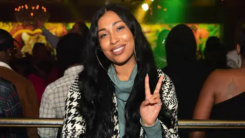 Melanie Fiona attends Jacquees Album Release Party at Compound on November 17, 2019 in Atlanta, Georgia.
