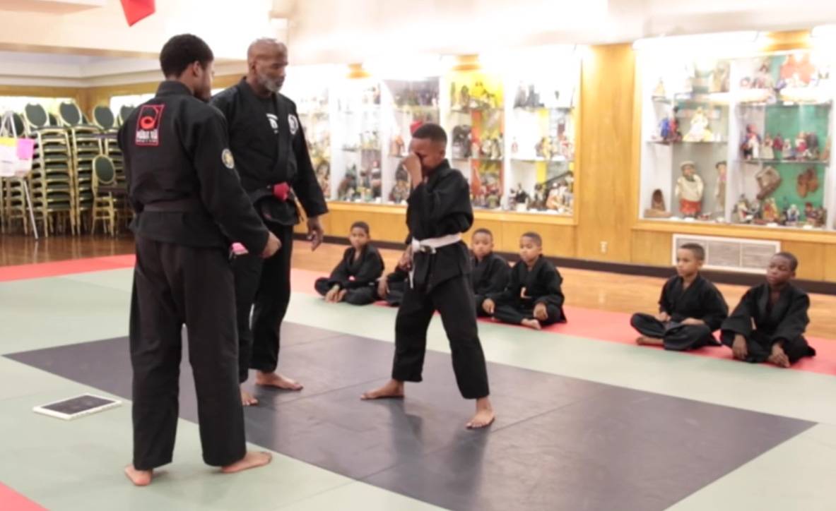 Watch: Martial Arts Instructor Powerfully Teaches Young Student It's OK