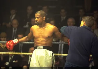 The Hurricane (1999) - As a boxing champion wrongly accused of murder in a racially-motivated trial, Washington gave one of the most moving performances of his career. His defining moment came at the start of his life sentence, when he refuses to put on his prison uniform because he “won’t wear the clothes of a guilty man.&quot; Washington’s character is sentenced to ninety days in solitary confinement as a result of his protest, and in many ways, never comes out.(Photo: )