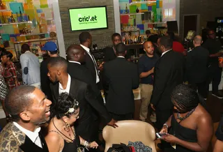 Bird's Eye View of the Turn Up - Looks like Apollo Live's Tony Rock is having a great time in the Green Lounge.&nbsp;(Photo: Jesse Grant/BET/Getty Images for BET)