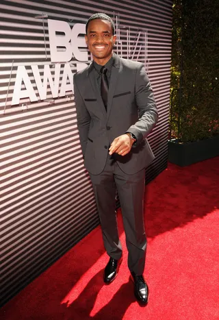 Larenz Tate - Lookin' good! The actor turns to designer brands The Kooples and Dolce&nbsp;&amp;&nbsp;Gabbana to style him for the red carpet.  (Photo: Kevin Mazur/BET/Getty Images for BET)