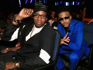 Cool Glasses Crew? - 2 Chainz made sure we peeped his cool glassed, and August Alsina stunts hard in some polarized joints. (Photo: Christopher Polk/BET/Getty Images for BET)