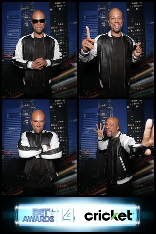 One Day It'll All Make Sense (on the BET Awards Stage) - Common helped introduce singer Gabi Wilson, a Music Matters artist. It was a warm intro and we imagine it brought Gabi one step closer to finding forever.  (Photo: Cricket Wireless BET AWARDS Booth)