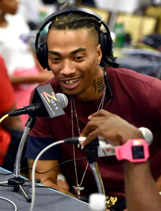 Snootie Wild - Snootie Wild&nbsp;stops by to talk about his smash hit &quot;Yayo.&quot;&nbsp;(Photo: Alberto E. Rodriguez/Getty Images for BET)