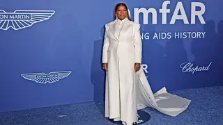 Queen Latifah attends the amfAR Cannes Gala 2023 where guests sipped Clase Azul Tequila at Hotel du Cap-Eden-Roc on May 25, 2023 in Cap d'Antibes, France.  