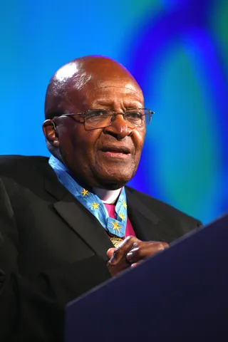 Bishop Desmond Tutu: October 7 - This 84-year-old is a revered figure in the world of South African social rights.(Photo: Adam Bettcher/Getty Images for Starkey Hearing Foundation)
