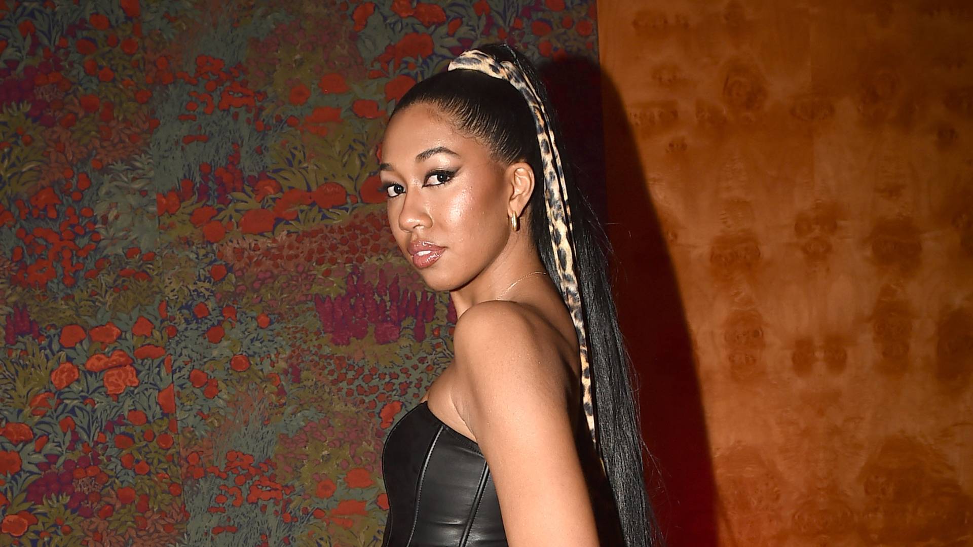 Aoki Lee Simmons attends Baby Phat By Kimora Lee Simmons Celebration With Macy's And Make-A-Wish on December 9, 2021 at Cucina 8 1/2 in New York City. 