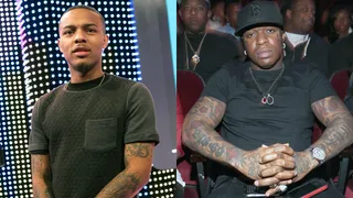 He's Signed to YMCMB - This could lead to some extraordinary collabos with Chocolate Drop! It's what the game's been missing. Didn't you watch the Cypher?   (Photos from left: Bennett Raglin/BET/Getty Images for BET, Christopher Polk/Getty Images For BET)