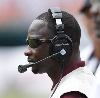 Bethune-Cookman Head Football Coach Fined - Coach Brian Jenkins found himself in hot water after the Bethune-Cookman/North Carolina Central football game on Saturday, Nov. 2. He received a letter of reprimand and a fine for comments made after the game, which violated the Mid-Eastern Athletic Conference bylaw on criticizing officials. The bylaw states that members of the coaching staffs shall not make public statements critical of officiating in any MEAC contests or events.&nbsp;(Photo: Joel Auerbach/Getty Images)