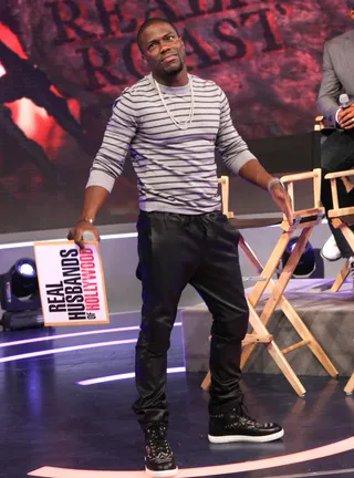 #Mitch Moves - Actor Kevin Hart on the set of 106. (Photo:&nbsp; Bennett Raglin/BET/Getty Images for BET)