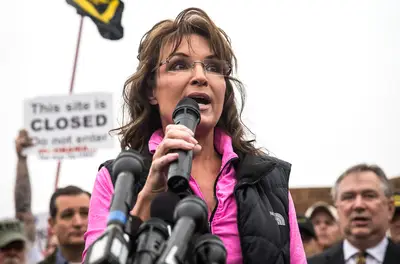 She's No Judge - &quot;She wasn't a particularly good vice presidential candidate,&quot; Holder said of former Alaska governor Sarah Palin's call for Congress to impeach President Obama.&nbsp;&quot;She's an even worse judge of who ought to be impeached and why.” (Photo: Andrew Burton/Getty Images)
