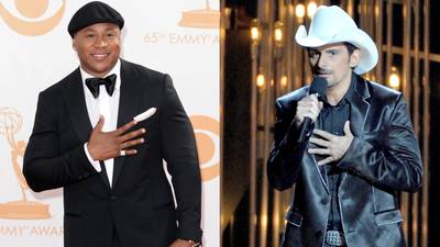 LL Cool J and Brad Paisley - LL Cool J and country star Brad Paisley shockingly got together for &quot;Accidental Racist.&quot; Less shocking was the firestorm of confusion caused by the concept of the song.(Photos from left: Jason Merritt/Getty Images, Rick Diamond/Getty Images)