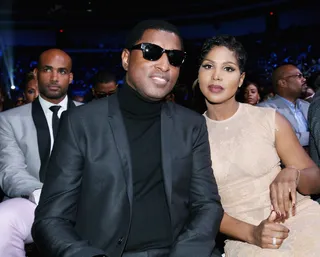 Hitmakers   - Long time collaboators Toni Braxton and Kenneth &quot;Babyface&quot; Edmonds were seated together and also shared an on stage moment while introducing Tamar Braxton's performance.(Photo: Maury Phillips/BET/Getty Images for BET)