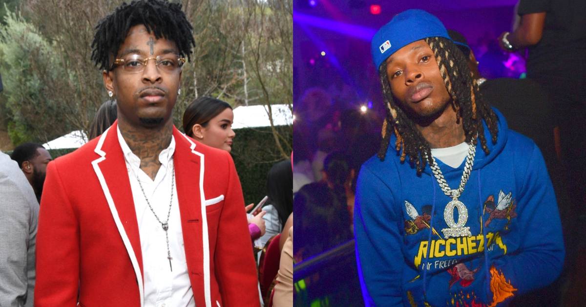21 Savage And His Kids Rock Out In The Car