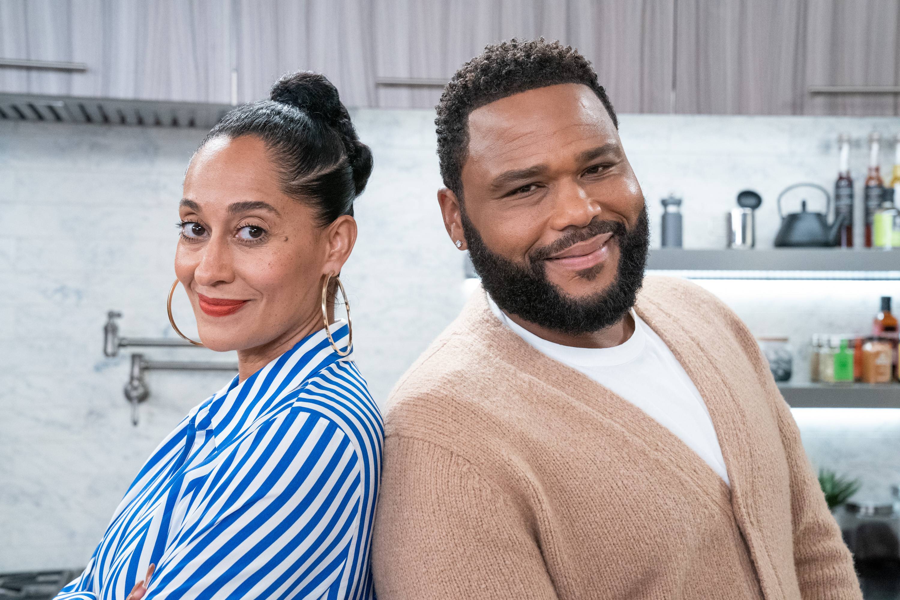 BLACK-ISH - "When I Grow Up (To Be a Man)" - Jack gets cut from the basketball team and it leads to a family discussion about him being short for his age. Dre is worried for his future, but Bow feels strongly that Jack will overcome his adversity and be stronger for it, on "black-ish," TUESDAY, OCT. 15 (9:30-10:00 p.m. EDT), on ABC. (Christopher Willard via Getty Images)
TRACEE ELLIS ROSS, ANTHONY ANDERSON