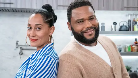 BLACK-ISH - "When I Grow Up (To Be a Man)" - Jack gets cut from the basketball team and it leads to a family discussion about him being short for his age. Dre is worried for his future, but Bow feels strongly that Jack will overcome his adversity and be stronger for it, on "black-ish," TUESDAY, OCT. 15 (9:30-10:00 p.m. EDT), on ABC. (Christopher Willard via Getty Images)
TRACEE ELLIS ROSS, ANTHONY ANDERSON