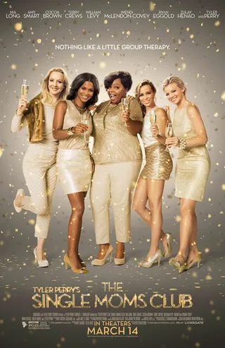 Tyler Perry's The Single Moms Club: March 14 - Writer and director Tyler Perry plays homage to the hardest working unsung women of the world. Starring Nia Long, the film tells the story of a multiracial Waiting To Exhale-esque group of single moms whom decide to support each other through the good times and the bad.  (Photo: Lionsgate)