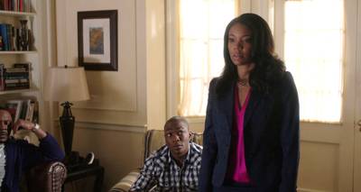 The Savior&nbsp; - Mary Jane makes her weekly rounds home with her family and it hits her that Terrence Mitchell is actually gone.&nbsp;(Photo: BET)