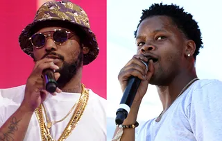 ScHoolboy Q Feat. BJ The Chicago Kid - "Studio" - ScHoolboy Q&nbsp;rocked the mic toward a nomination for Best Collabo for his laidback single featuring BJ The Chicago Kid. Q's rhymes and BJ's enthralling hook make this track a more than memorable collabo.(Photos from left: John Ricard/BET/Getty Images for BET, Imeh Akpanudosen/Getty Images for BET)&nbsp;