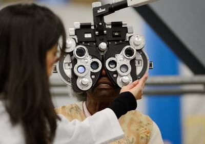 How Obamacare Can Strengthen Black America’s Vision - A recent article in the Ophthalmology Times discusses how Obamacare can lessen vision health disparities in the U.S. Advocates believe that increased access to quality vision care can make a real difference in reducing the rates of blindness among African-Americans. Almost 7 percent of Blacks lose their eyesight unnecessarily for an issue that being prescribed glasses could have fixed. (Photo: Kevork Djansezian/Getty Images)