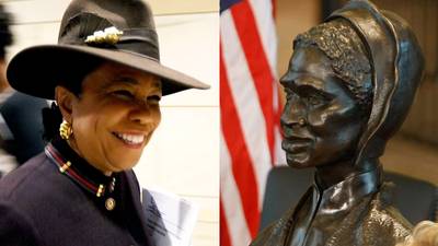 Rep. Frederica Wilson (Florida) - I have always admired the tenacity and fearlessness of Sojourner Truth. She was a passionate leader and a courageous fighter who championed many of the issues we are still fighting for today. Our ongoing fight to close the economic opportunity gap in Congress is reminiscent of her diligent efforts to secure land grants for newly freed slaves. Like Sojourner Truth, I am led by faith and will continue to be a voice for the voiceless and the downtrodden.   (Photos: Alex Wong/Getty Images; Chip Somodevilla/Getty Images)&nbsp;