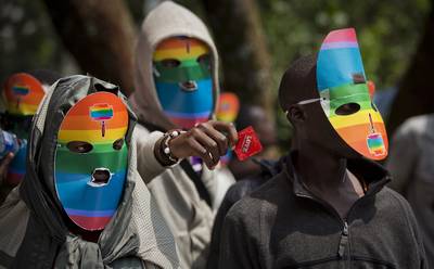 Obama: Anti-Gay Bill Step Backward for Ugandans - President Obama said Sunday he is “deeply disappointed” that Uganda President Yoweri Museveni plans to sign a bill that will further criminalize homosexuality. He said the decision will be a “step backward” in protecting human rights for its people.&nbsp;(Photo: AP Photo/Ben Curtis)