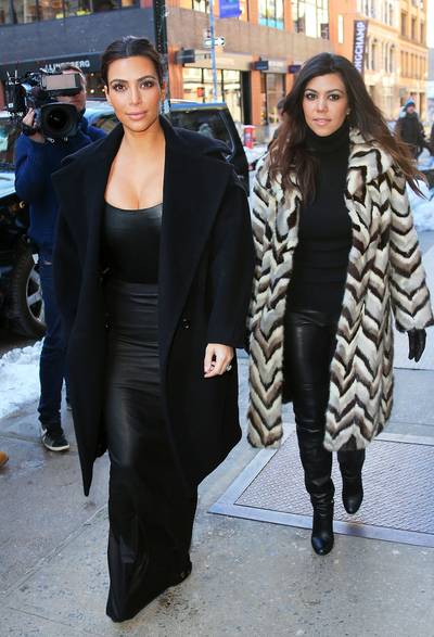 Shop, Film, Repeat - Kourtney and&nbsp;Kim Kardashian&nbsp;go shopping for a new Dash store in NYC while filming their hit reality series, Keeping Up With the Kardashians.&nbsp;(Photo: Jackson Lee / Splash News)&nbsp;