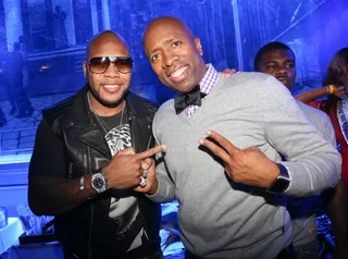 The Jet Set - Flo Rida attends Kenny &quot;The Jet&quot; Smith's all-star party at Metropolitan Nightclub in New Orleans during All-Star Weekend. (Photo: Johnny Nunez/Getty Images)