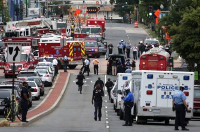 Let Us Pray - The White House announced that President Obama will attend a memorial service for the victims of the Washington Navy Yard shootings on Sunday. &quot;The president will want to mourn the loss of these innocent victims and share in the nation's pain in the aftermath of another senseless mass shooting,&quot; White House spokesman Jay Carney said.(Photo: Alex Wong/Getty Images)