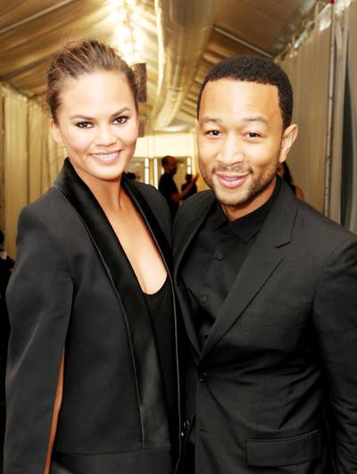 John Legend - Soul crooner&nbsp;John Legend&nbsp;and his wife,&nbsp;Chrissy Teigen,&nbsp;hired a fleet of food trucks this weekend to feed the hungry protesters who had been out in the streets of NYC for days&nbsp;to express their disgust with the city for not pressing charges against the NYPD officer,&nbsp;Daniel Pantaleo, in the choking death of&nbsp;Eric Garner, which was videotaped.(Photo: Donald Bowers/Getty Images for Samsung)