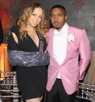 Happy Birthday, Nas! - Mariah Carey and Nas celebrate the legendary MC's 40th Birthday with a formal dinner and party at Avenue in New York City. (Photo: Jerritt Clark/Getty Images)