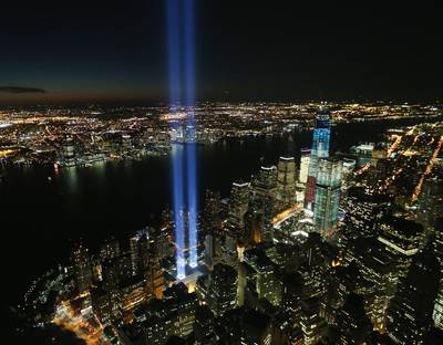 Prayers Up - And let's not forget to keep all those lost and who lost loved ones in the tragedy of 9/11 in our hearts and on our minds today as we commemorate the 12th anniversary of the event.(Photo: Mario Tama/Getty Images)