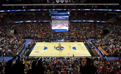 $285 - Fun facts from the NCAA men's basketball tournament 75-year history. — Britt Middleton  The average price of a ticket in the lower section of the Georgia Dome in Atlanta, where the NCAA Championship game will be played on April 8.&nbsp;(Photo: Michael Heiman/Getty Images)