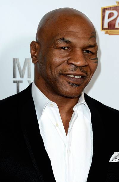 Mike Tyson when no one applauded his entrance at a news conference:&nbsp; - “There’s no way I’m Charles Manson . . . but I’m never going to be a Mother Teresa, either.”&nbsp;(Photo: Frazer Harrison/Getty Images)