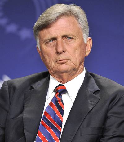 Lost - After Arkansas Gov. Mike Beebe rejected a voter ID bill, calling it &quot;an expensive solution in search of a problem,&quot; Arkansas legislators voted to override the veto. &quot;He made his case as to why he thought it wasn't going to be good for&nbsp;Arkansas, but they have the final say and they've had that say,&quot; said Beebe spokesman Matt DeCample.(Photo: UPI/Brian Kersey /LANDOV)