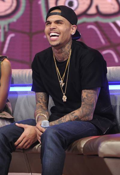 Chris Brown, @chrisbrown - ‪Tweet: &quot;#nowordsforturds&quot;No more Twitter tirades for Chris Brown! Gossip guru Wendy Williams shared a few not-so-nice remarks about CB in response to his Jet interview, where he called out Jay Z for getting &quot;a pass&quot; for his criminal past. Breezy keeps it cool, but doesn’t fail to imply that he thinks Wendy belongs in his toilet bowl. #foul(Photo: John Ricard/BET)