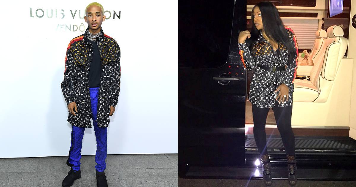 See The $4K Louis Vuitton Coat Jaden Smith And Remy Ma Were Caught Twinning  In, News