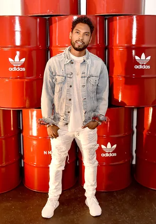 Original - Miguel was spotted at Adidas Originals NMD Concert at a private location in Los Angeles.(Photo: Kevin Winter/Getty Images)