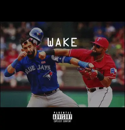 Poking... - [July 6, 2016] Budden doesn’t wait for the Drake diss, he rolls up with a new diss, “Wake,” getting at Drake and how disingenuous he is. Between the cover art for the track being the Odor/Bautista face bang and Budden releasing the track at 2:31 a.m., Drake's birth time... eek.(Photo: Mood Muzik Entertainment / E1 Music)