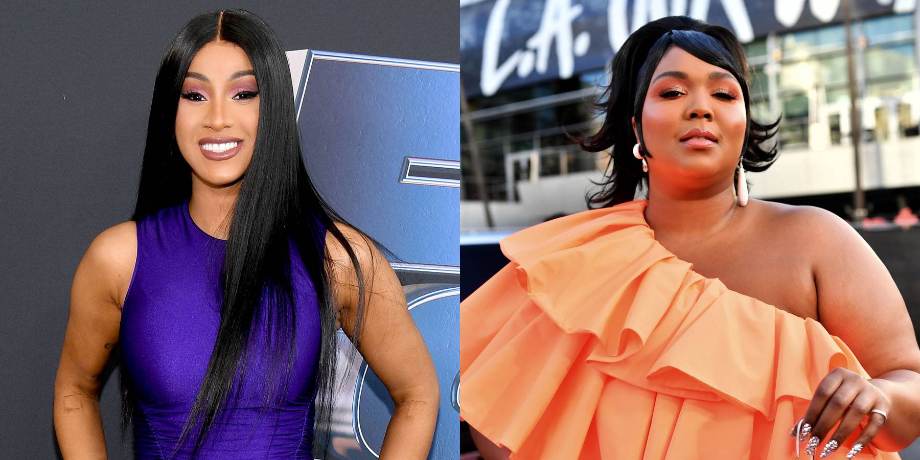 Cardi B and Lizzo on BET Buzz 2021
