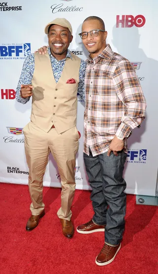 Good Times - Film producer Will Packer and rapper&nbsp;T.I.&nbsp;attend the Think Like a Man Too premiere during the 2014 American Black Film Festival at SVA Theater in New York City. (Photo: Ilya S. Savenok/Getty Images)