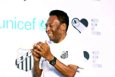 Named a UN Ambassador - In 1992,&nbsp;Pelé was named U.N. Ambassador for ecology and environment. That's on top of the global ambassador work he's been doing for the game of soccer going on five decades strong. (Photo: MAURICIO DE SOUZA/ESTADAO CONTEUDO DPA/LANDOV)