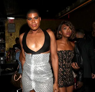 Fab EJ - EJ Johnson attends designer LaQuan Smith NYFW SS18 collection show after party presented by Hennessy V.S.O.P Privilège&nbsp;at 1OAK in NYC. (Photo: Shareif Ziyadat via PMG Media Group)