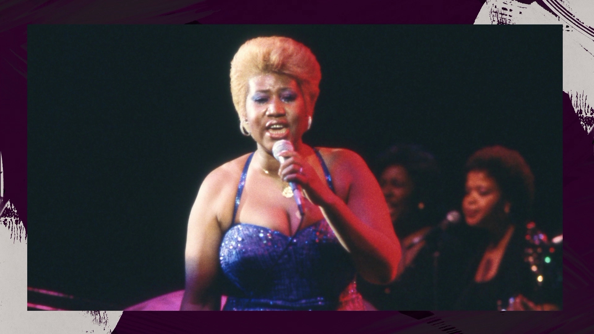 An image of singer Aretha Franklin.