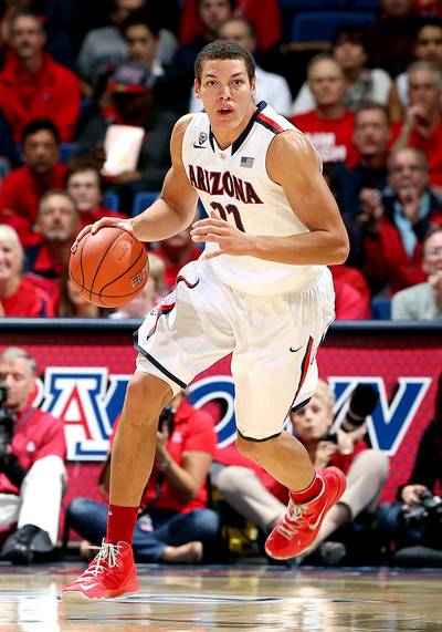 6. Boston Celtics—Aaron Gordon (Arizona) - We see the Boston Celtics fitting Arizona Wildcats' 6-9 forward Aaron Gordon into their rebuilding project with the sixth overall selection in the NBA Draft. Gordon averaged 12 points and eight rebounds this year, and possesses the kind of athletic talent you can't teach. He also has the toughness on the defensive end that die-hard Boston fans will love.&nbsp;(Photo: Christian Petersen/Getty Images)