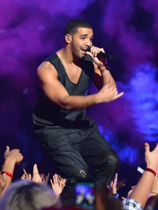 Drake - Why is&nbsp;Drake an MVP of the Year nominee? Well, Drizzy gave the people what they wanted, whether it was a co-headling tour with Lil Wayne,&nbsp;dope tracks like "Trophies" or "0-100" or even doing a solid job as host of the ESPYs. Drake nailed it!(Photo: Larry Busacca/Getty Images for MTV)