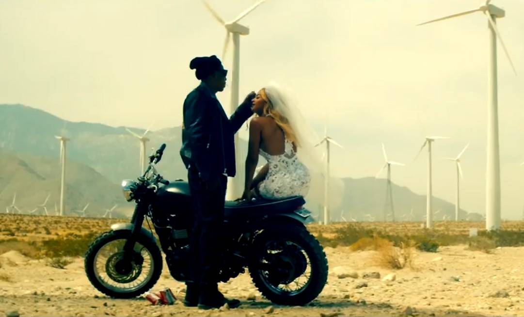 Modern Day Bonnie and - Image 2 from Top Style Moments from Beyoncé and Jay  Z's New Video